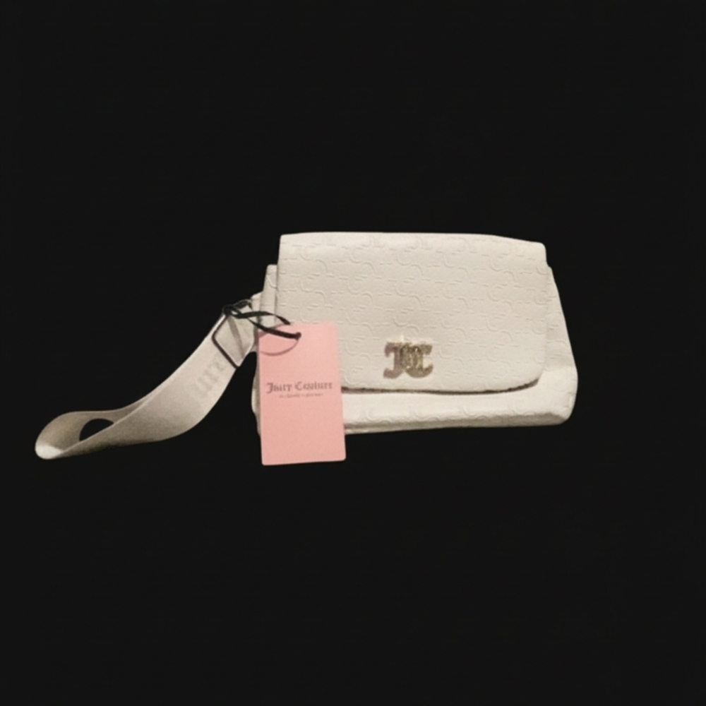 Juicy Couture Elegant Cream Crossbody Bag